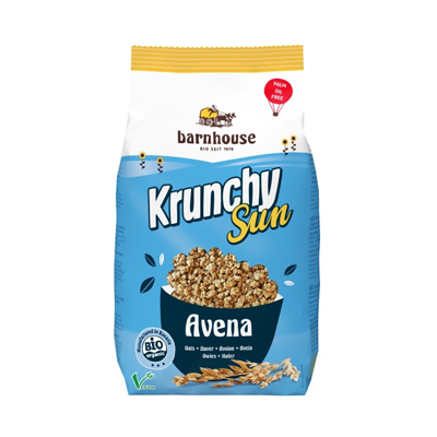 Krunchy de civada eco sense sucre 375g Krunchy de civada eco sense sucre 375g