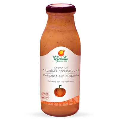 Crema de carbassa i cúrcuma Crema de carbassa i cúrcuma