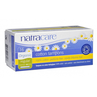 Tampons regular de cotó ecològic Tampons regular de cotó ecològic