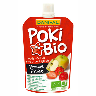Poki Bio de poma i maduixa Poki Bio de poma i maduixa