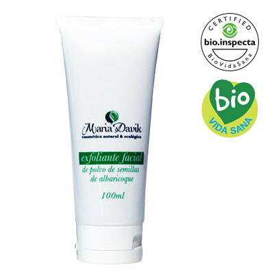 Exfoliant facial ecològic de pols de llavors d'albercoc Exfoliant facial ecològic de pols de llavors d'albercoc