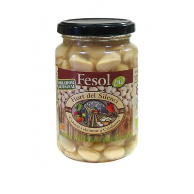 Conserva de fesols blancs eco Hort del Silenci 370g Conserva de fesols blancs eco Hort del Silenci 370g