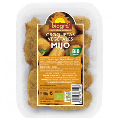 Croquetes vegetals de mill Croquetes vegetals de mill