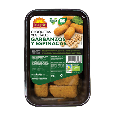 Croquetes vegetals de cigró Croquetes vegetals de cigró