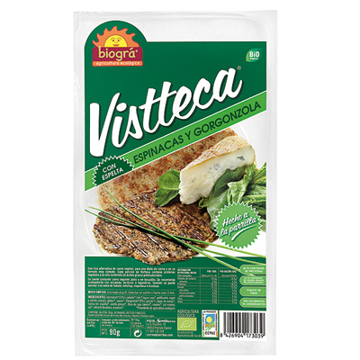 Vistteca d'espinac i formatge gorgonzola Vistteca d'espinac i formatge gorgonzola