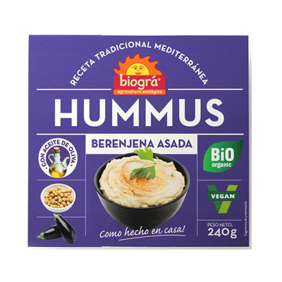 Hummus albergínia 240g Hummus albergínia 240g