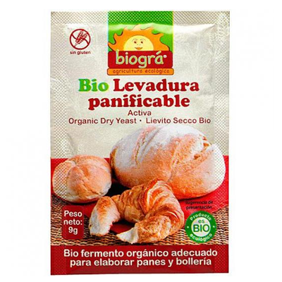 Llevat eco per fer pa Biogra 9g Llevat eco per fer pa Biogra 9g