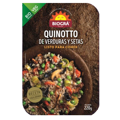 Quinoto de verdures i bolets Quinoto de verdures i bolets