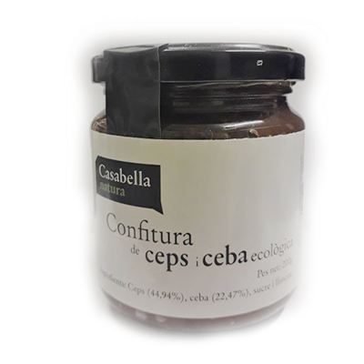 Confitura de ceps i ceba ecològica Confitura de ceps i ceba ecològica