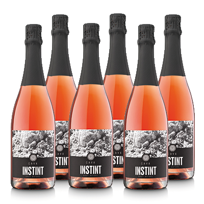 Instint Cava Rosat caixa 6 ampolles Instint Cava Rosat caixa 6 ampolles