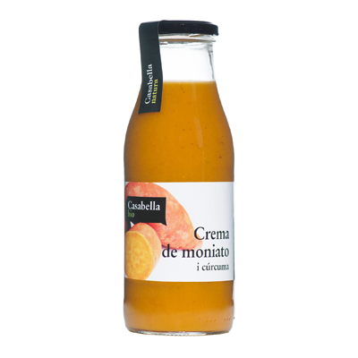 Crema de moniato i cúrcuma Casabella 500 ml Crema de moniato i cúrcuma Casabella 500 ml