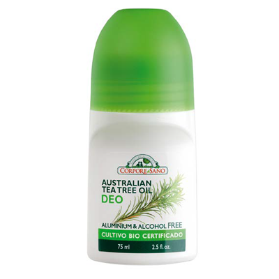 Desodorant roll-on arbre de té Corpore Sano 75 ml Desodorant roll-on arbre de té Corpore Sano 75 ml