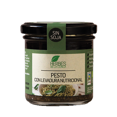 Paté vegetal de pesto eco Herbes de la Conca 110 g Paté vegetal de pesto eco Herbes de la Conca 110 g