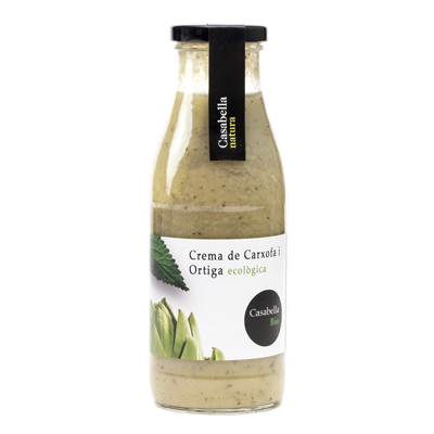 Crema de carxofa i ortiga eco Casabella 500ml Crema de carxofa i ortiga eco Casabella 500ml