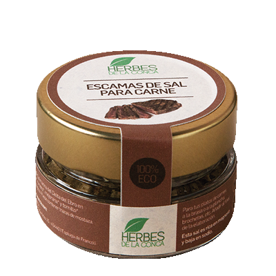 Escames de sal per carn eco Herbes de la Conca 60 g Escames de sal per carn eco Herbes de la Conca 60 g