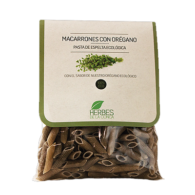 Macarrons amb orenga eco Herbes de la Conca 250 g Macarrons amb orenga eco Herbes de la Conca 250 g