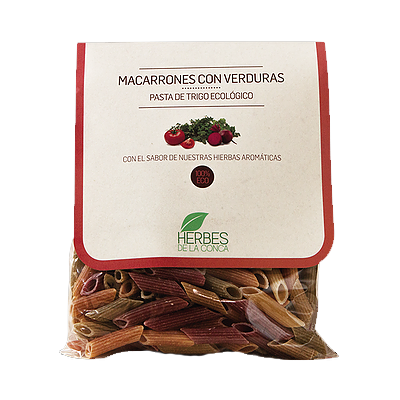 Macarrons amb verdures eco Herbes de la Conca 250 g Macarrons amb verdures eco Herbes de la Conca 250 g