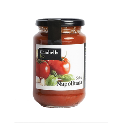 Salsa napolitana Eco Casabella 340 g Salsa napolitana Eco Casabella 340 g