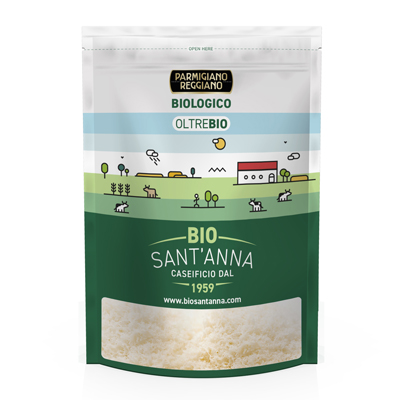 Formatge Parmesà reggiano eco ratllat 120g Formatge Parmesà reggiano eco ratllat 120g