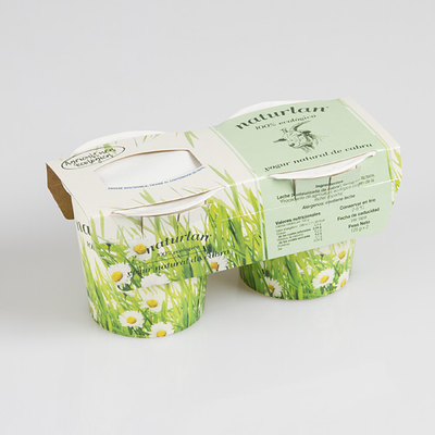 Iogurt de cabra natural eco 2un Iogurt de cabra natural eco 2un