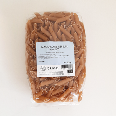 Macarrons espelta eco Origo 500g Macarrons espelta eco Origo 500g