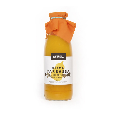Crema carbassa xiitake Can Garriga 1l Crema carbassa xiitake Can Garriga 1l