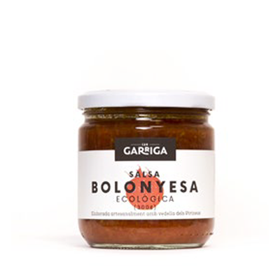 Salsa bolonyesa eco Can Garriga 100g Salsa bolonyesa eco Can Garriga 100g