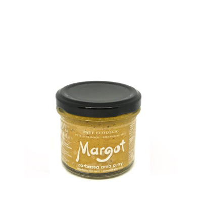 Paté de carbassa amb curry eco Margot 100gr