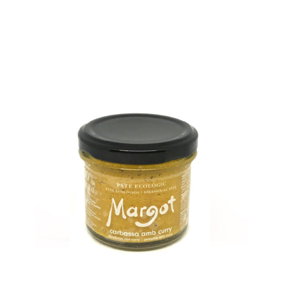 Paté de carbassa amb curry eco Margot 100gr Paté de carbassa amb curry eco Margot 100gr