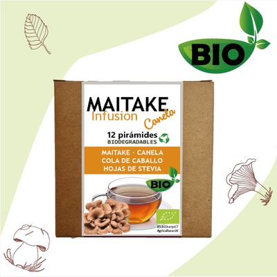 Infusió maitake i canyella eco 12un