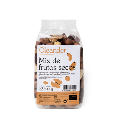 Mix de fruits secs eco Oleander 200g Mix de fruits secs eco Oleander 200g