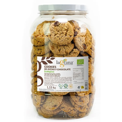 Cookies de civada i espelta gotes de xocolata 1,25 kg Cookies de civada i espelta gotes de xocolata 1,25 kg