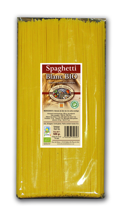Espaguetis de blat Espaguetis de blat