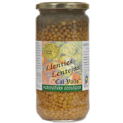 Conserva de llenties eco Cal Valls 720g Conserva de llenties eco Cal Valls 720g