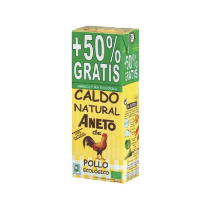 Brou de pollastre 1,5l- 50% gratis - Brou de pollastre 1,5l- 50% gratis -