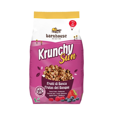 Krunchy amb fruites del bosc eco 375g Krunchy amb fruites del bosc eco 375g