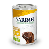 Gos llauna amb trossos de pollastre eco 400g Yarrah