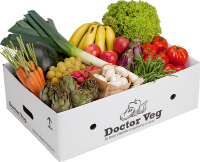 Cistella de fruita i verdura ecològica de temporada 11Kg