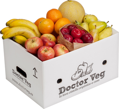 Cistella de fruita ecològica de temporada 3Kg